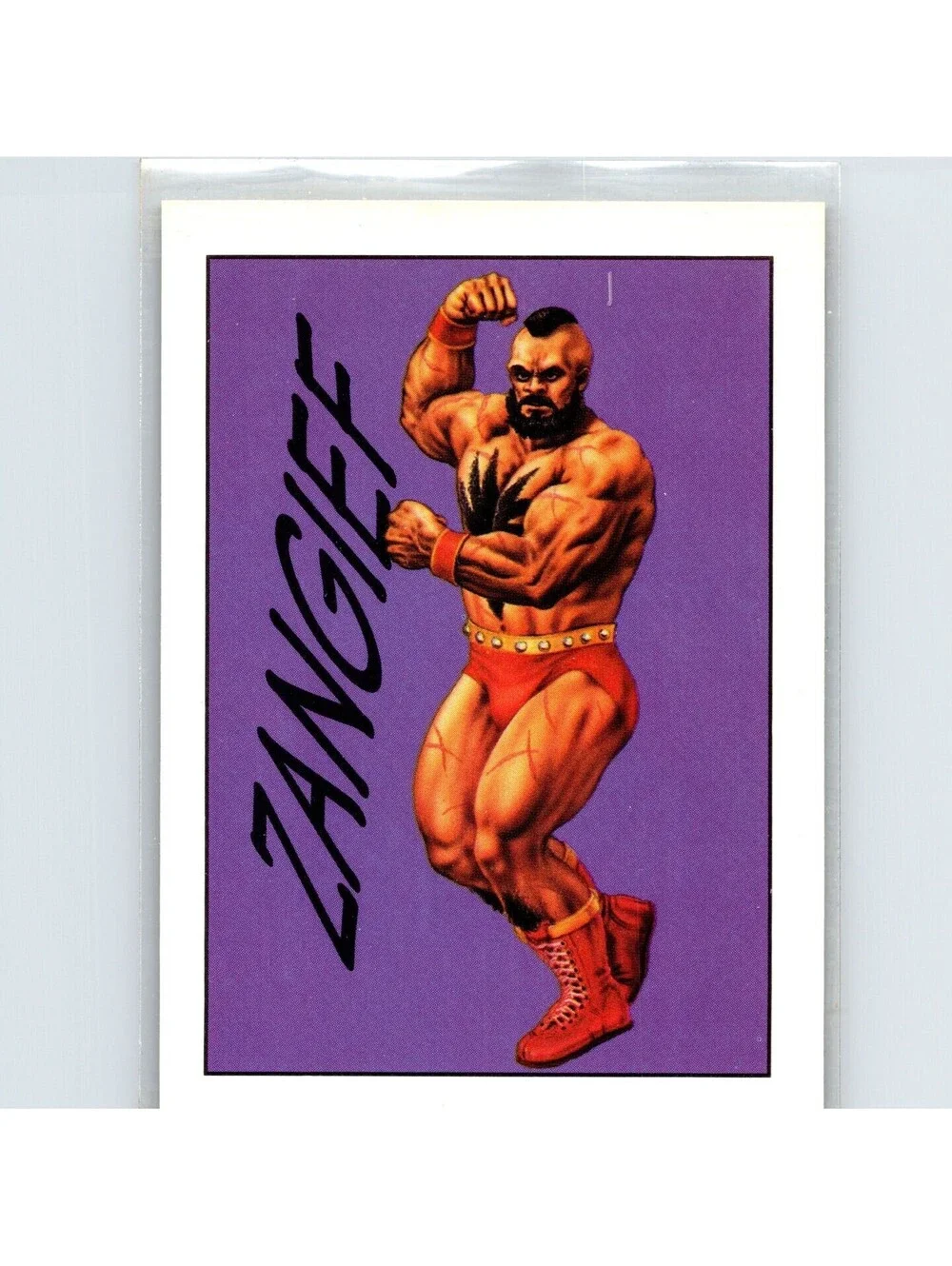 1993 Topps Street Fighter II Zangief #56